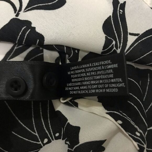 Icone Simons Floral Longsleeves Blouse Top XS - Picture 10 of 11